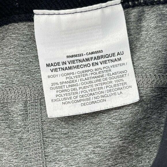 Nike Pro Leggings Gray Cropped Womens Size M Active Wear Performance Dri Fit - Picture 7 of 7